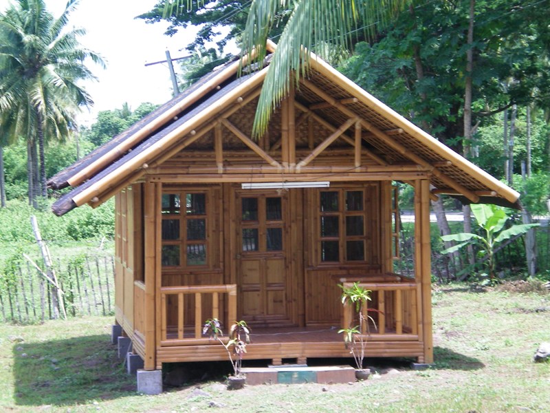 65 Gambar Rumah  Dari  Bilik Bambu  Terbaik Neos
